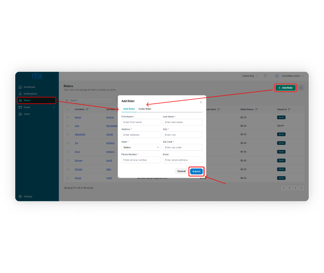 Bhadala Atlas subsidy provider dashboard